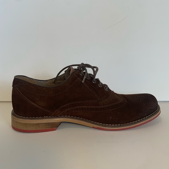 Wolverine 1883 Suede Wingtip Oxfords - Picture 3 of 10
